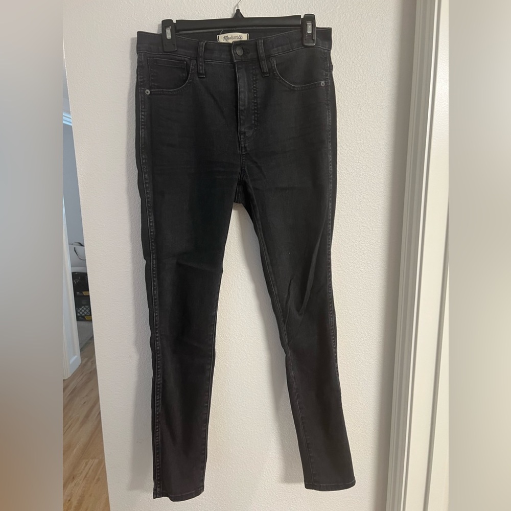 Madewell 10” high rise skinny